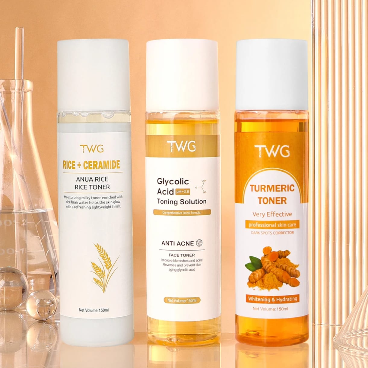 🌿 Sérum & Crème Visage Révolutionnaire – Anti Acné, Hydratation; Éclat Vitaminé (C, B, E) ✨𝒆 100% 𝒃𝒊𝒐